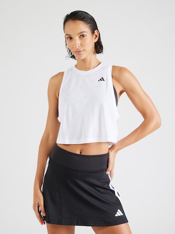 ADIDAS PERFORMANCE Sports Top in White: front