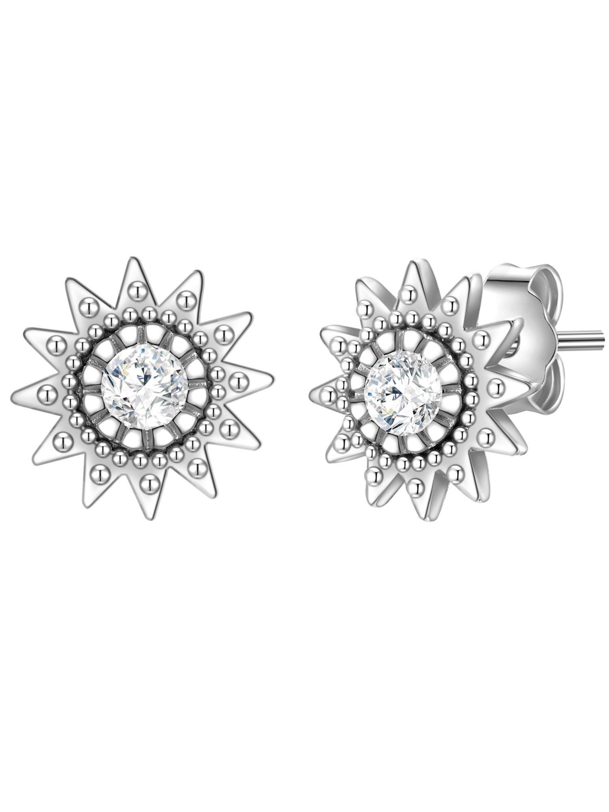 Glanzstücke München Oorbellen in Zilver: voorkant