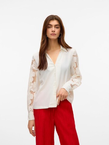 VERO MODA Blouse 'VMNANA' in White: front