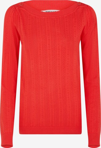 NAF NAF Sweater 'Muse' in Red: front