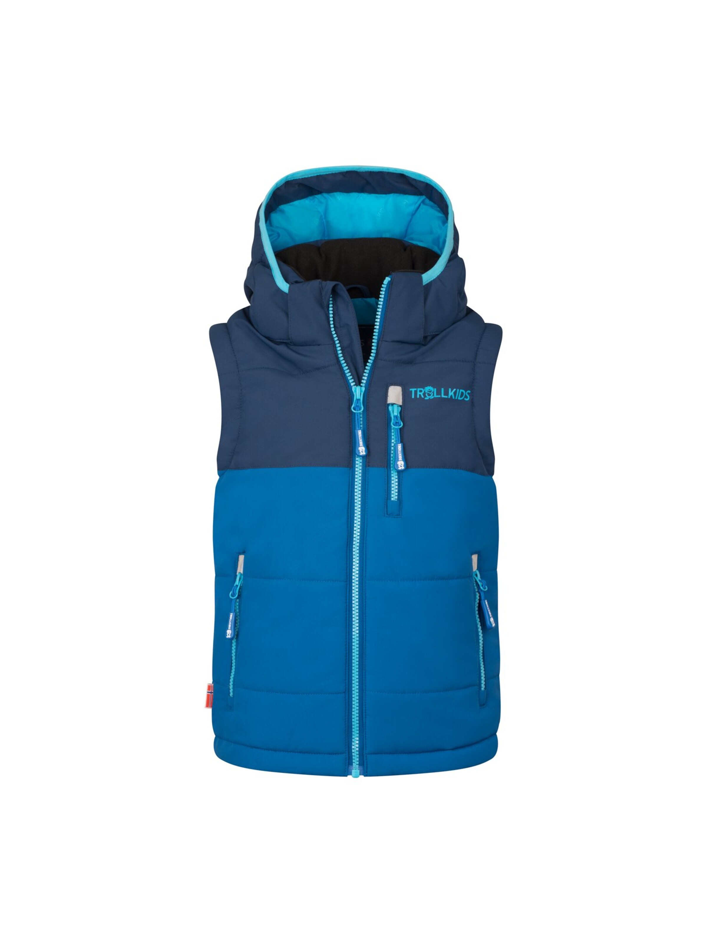 TROLLKIDS Outdoor jacket in Blue: front