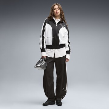PUMA Loosefit Sportbroek in Zwart: voorkant