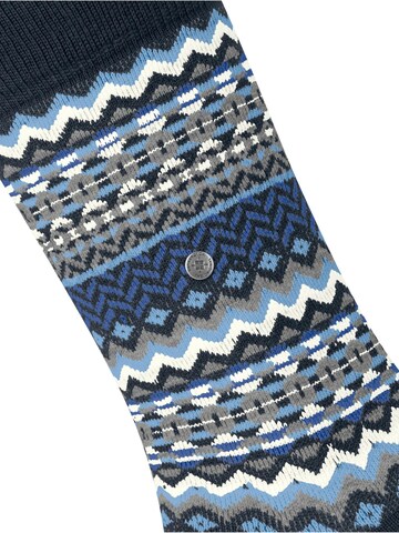 BURLINGTON Socken 'Fair Isle'‌‌‌‌‌ in Blau