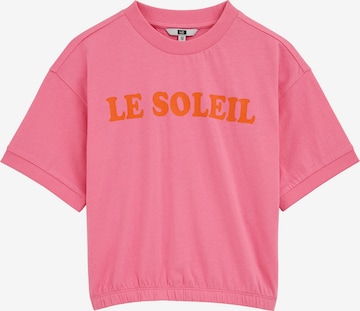 WE Fashion Paita värissä vaaleanpunainen: etupuoli