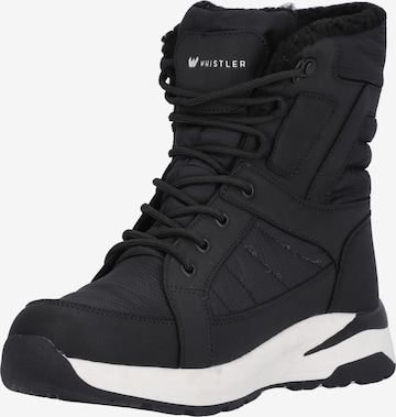 Whistler Snow Boots in Black: front