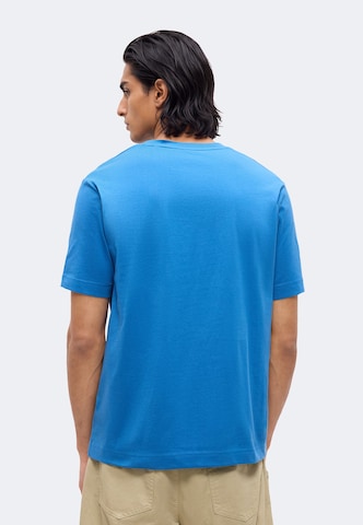 Tricou de la Marc O'Polo pe albastru: spate