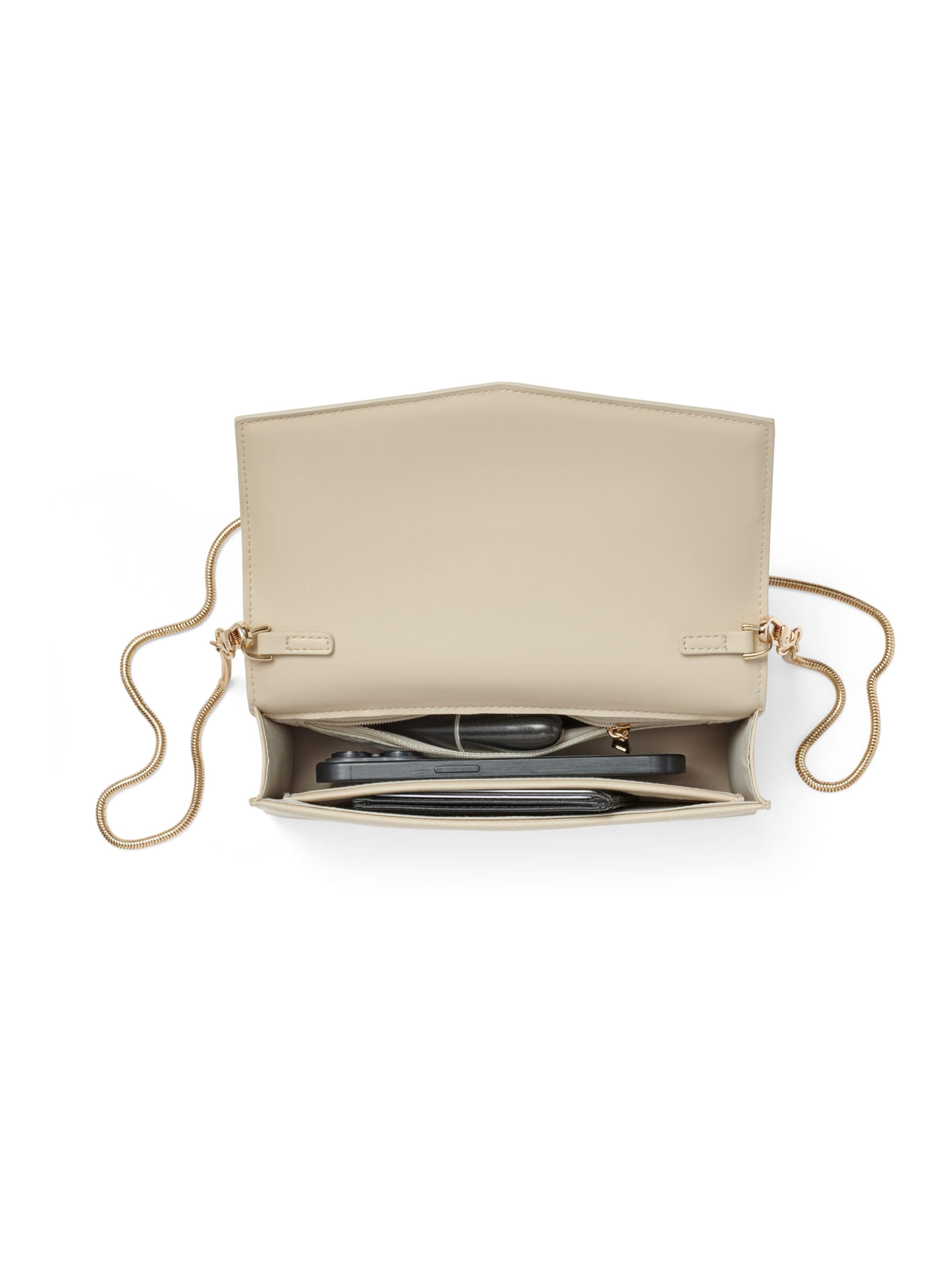 Expatrié - Bolso de noche 'Camille' en beige