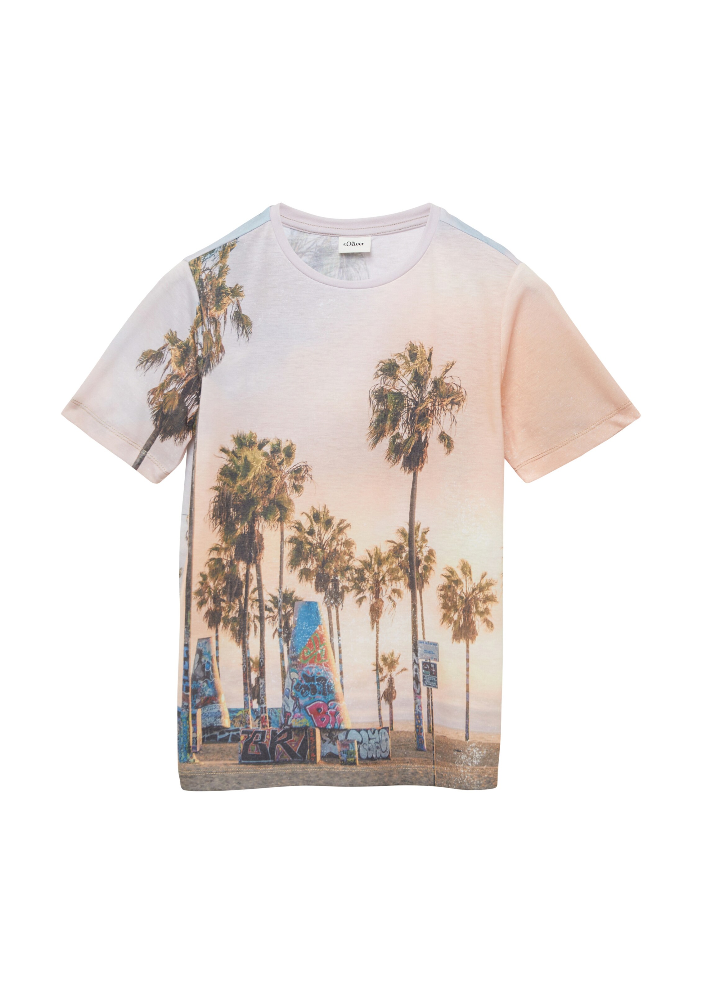 s.Oliver T-Shirt in Weiß: Vorderseite