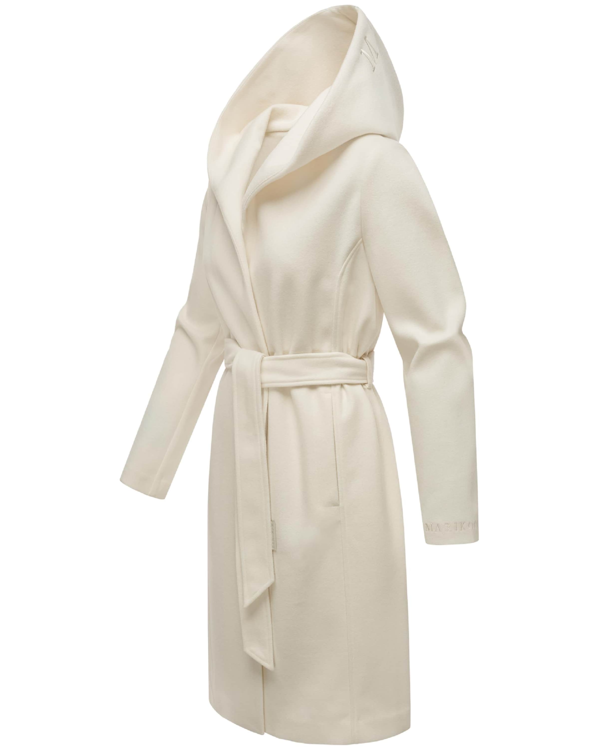 MARIKOO Ανοιξιάτικο και φθινοπωρινό παλτό 'Kailii 16' σε λευκό