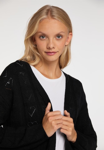 MYMO Knit Cardigan in Black