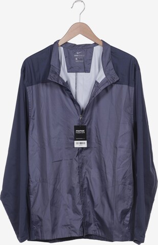 NIKE Jacket & Coat in XL in Blue: front