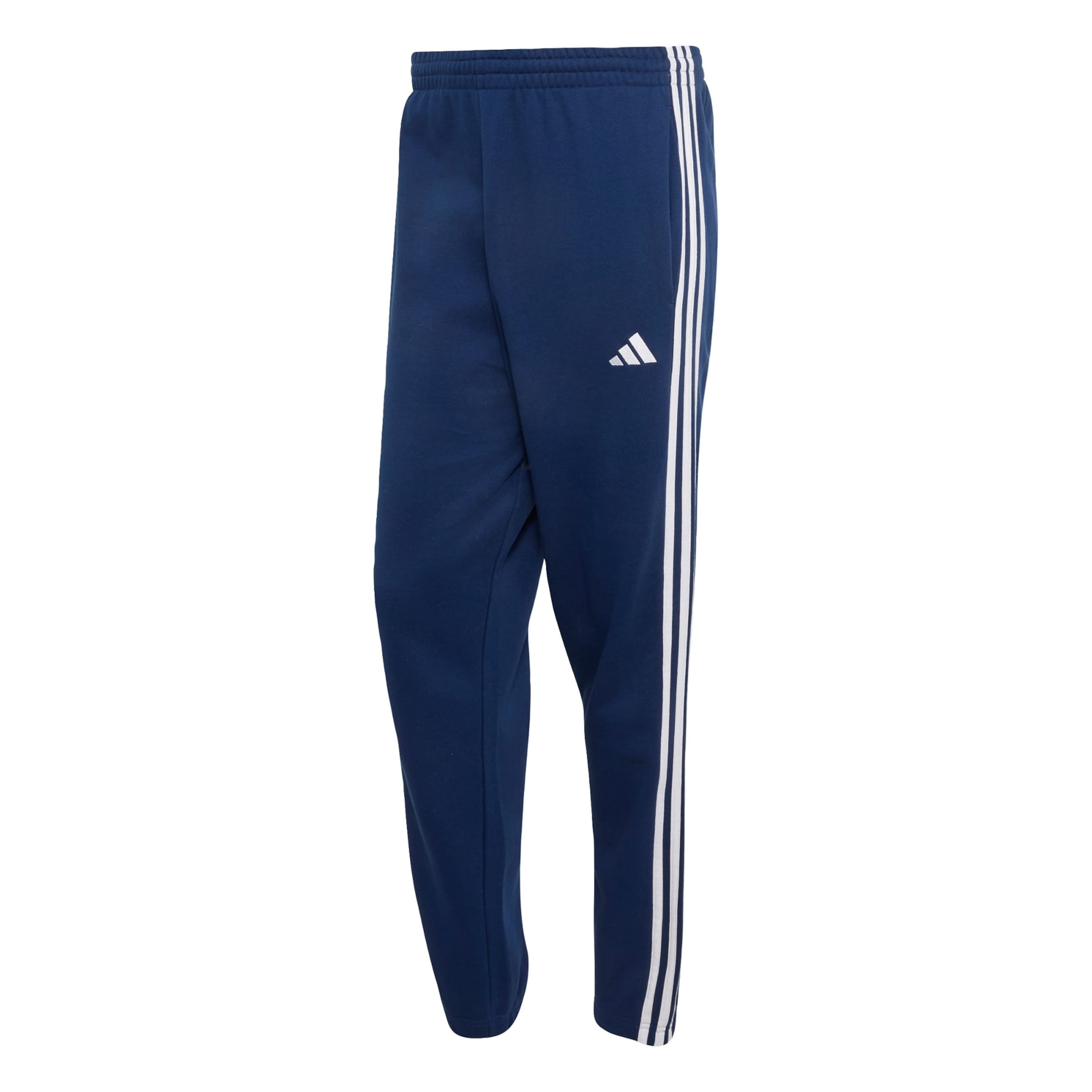 ADIDAS SPORTSWEAR Tapered Sportbroek 'Essentials' in Blauw: voorkant