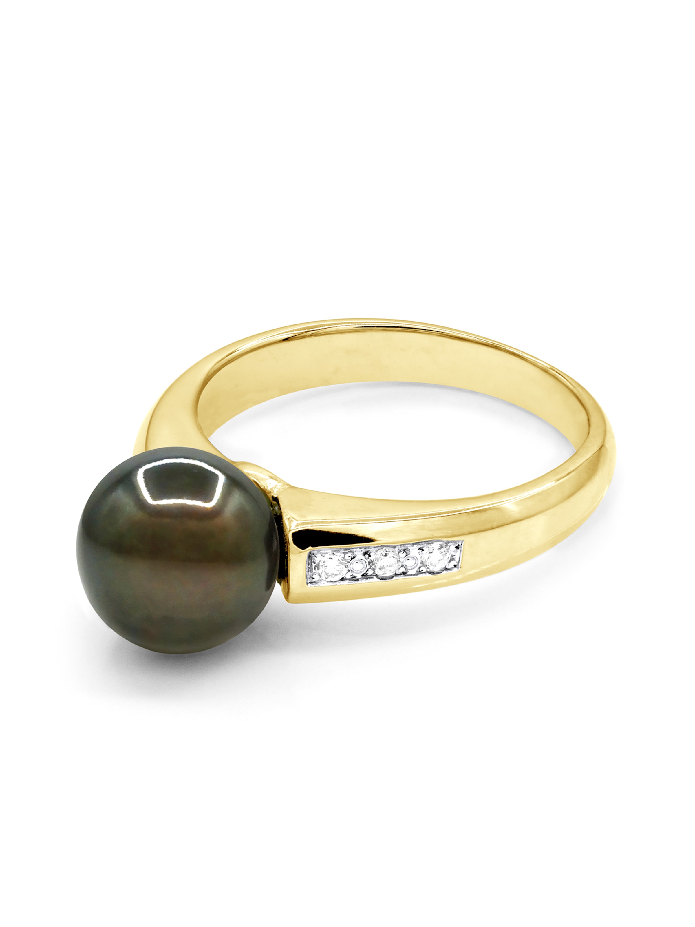 Bague 'Poemana' Ateliers Saint Germain en jaune