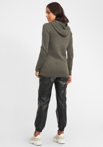 Oxmo Pullover 'Cable' in Grün