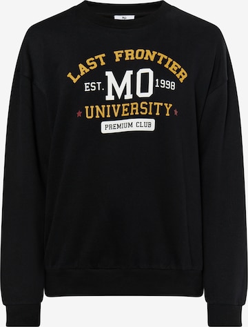 Sweat-shirt 'Mimo' MO en noir : devant