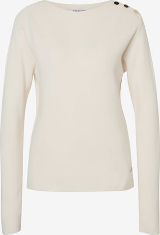 Pull-over 'Ab44ela' ZABAIONE en beige : devant