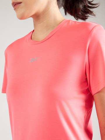 Maglia funzionale di Reebok in rosa