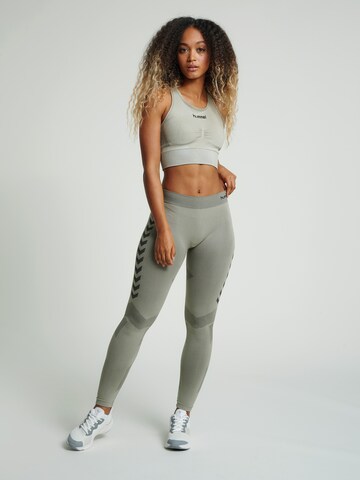 Hummel Bustier Sport bh in Grijs