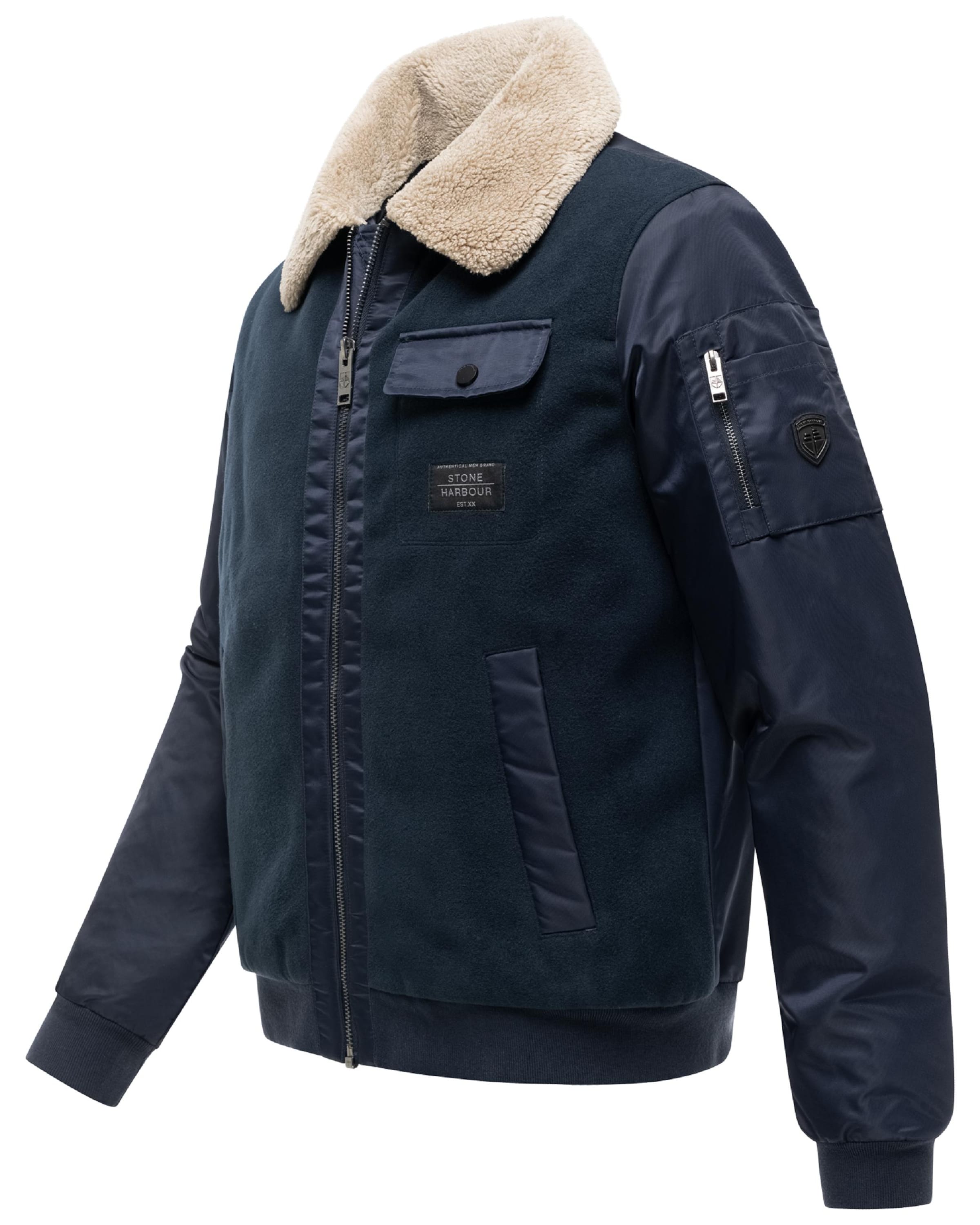 Veste mi-saison 'Somaeel XX' STONE HARBOUR en bleu