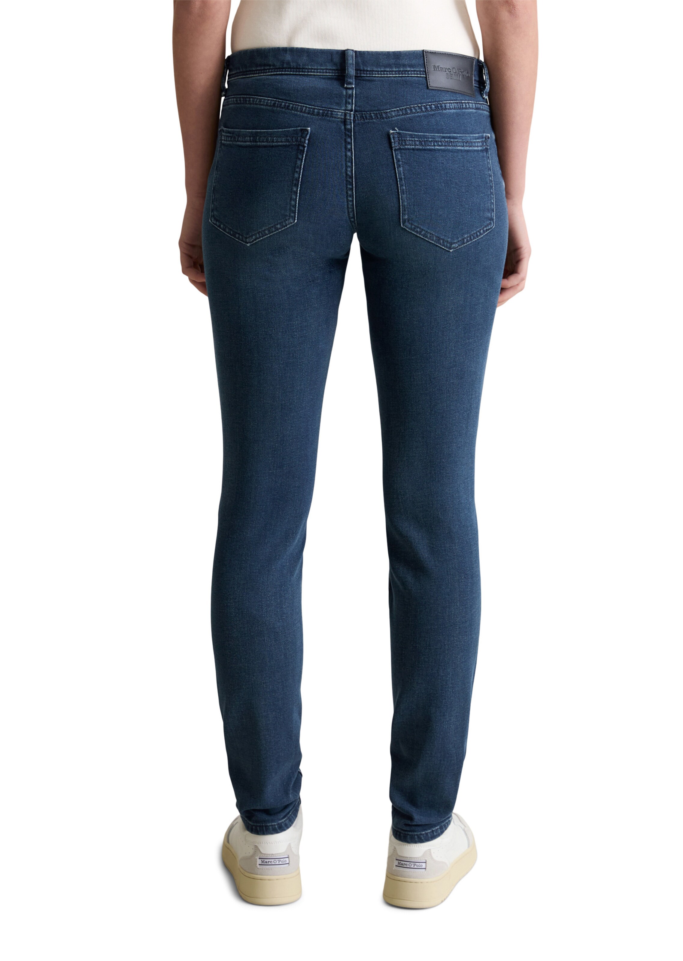 Marc O'Polo DENIM Slimfit Jeans 'Alva' in Blau