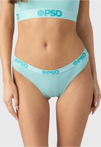 String di PSD in verde: frontale