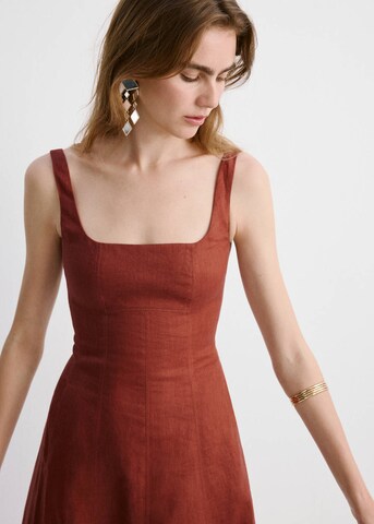 MANGO Dress 'Lena' in Orange