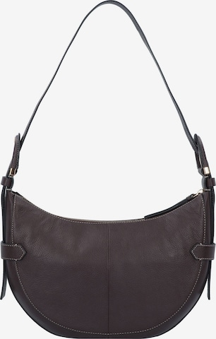 Borsa a spalla di FOSSIL in marrone: frontale