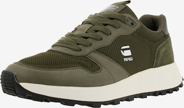 G-Star RAW Sneakers 'Theq Run' in Green: front