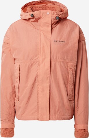 COLUMBIA Куртка в спортивном стиле в Оранжевый: спереди
