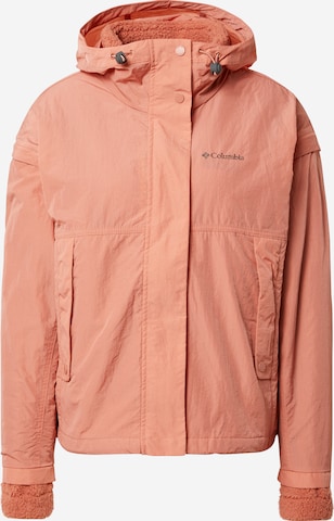 COLUMBIA Zunanja jakna | oranžna barva: sprednja stran