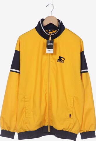 Starter Sweatshirt & Zip-Up Hoodie in L in Yellow: front