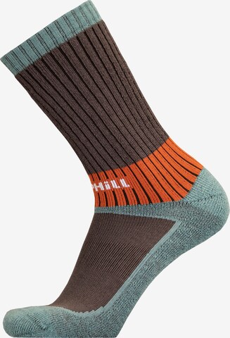 UphillSport Athletic Socks 'VAARU' in Blue: front