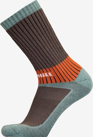 UphillSport Athletic Socks 'VAARU' in Blue: front