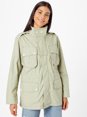 Veste mi-saison G-Star RAW en vert : devant