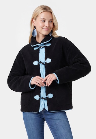 Veste mi-saison IZIA en noir : devant
