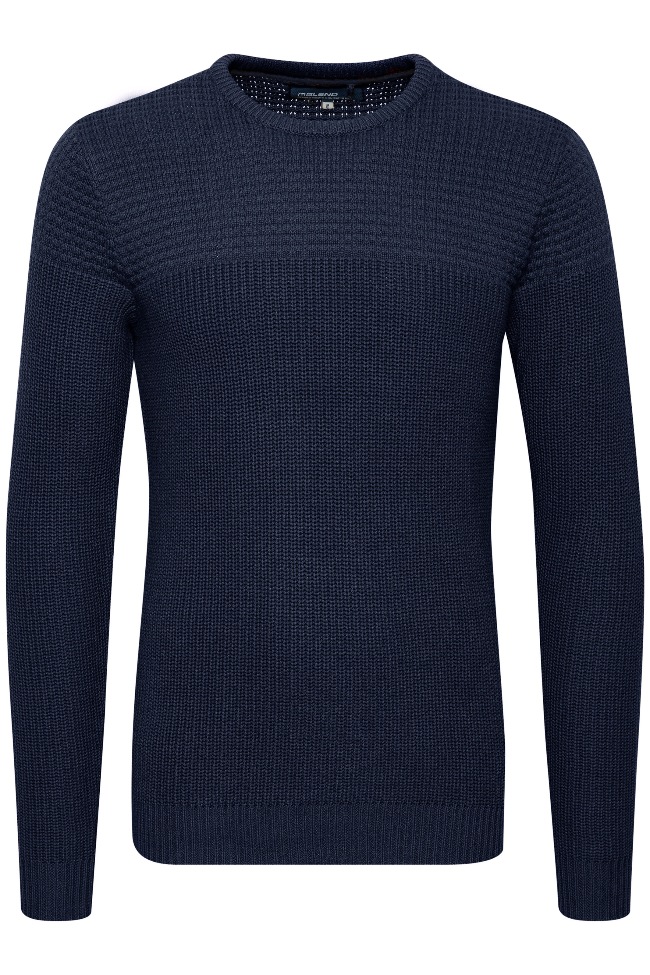 BLEND Trui 'Tafari' in Blauw: voorkant