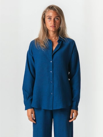 TEESHOPPEN Shirt ' Lilly ' in Blau