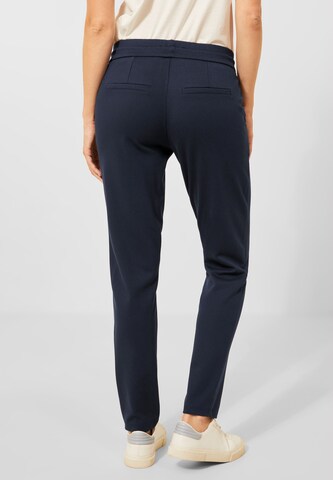 CECIL Slim fit Pants 'Tracey' in Blue