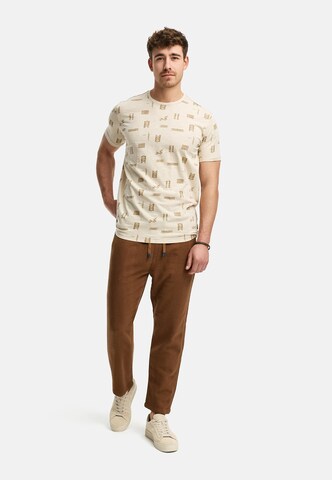 INDICODE JEANS Shirt 'Asbjorn' in Beige