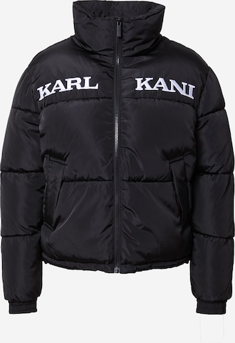 Giacca di mezza stagione 'Essential' di Karl Kani in nero: frontale