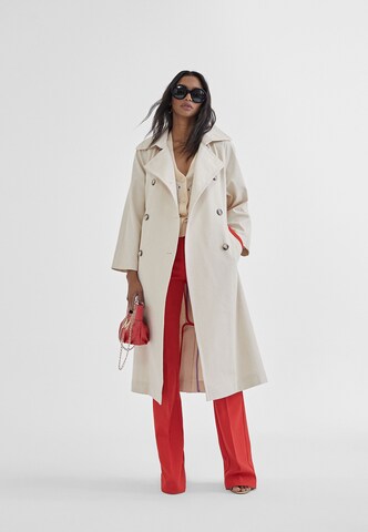 Lola Casademunt Between-Seasons Coat in White