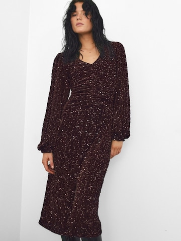 Abito ' Teagan ' di Noella in marrone: frontale