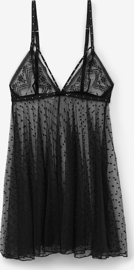 INTIMISSIMI Neligee 'FLIRT FEARLESSLY BABYDOLL' in schwarz, Produktansicht