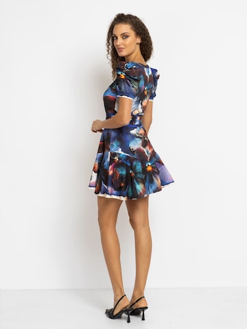 JIORO Jurk 'VIOLET' in Gemengde kleuren