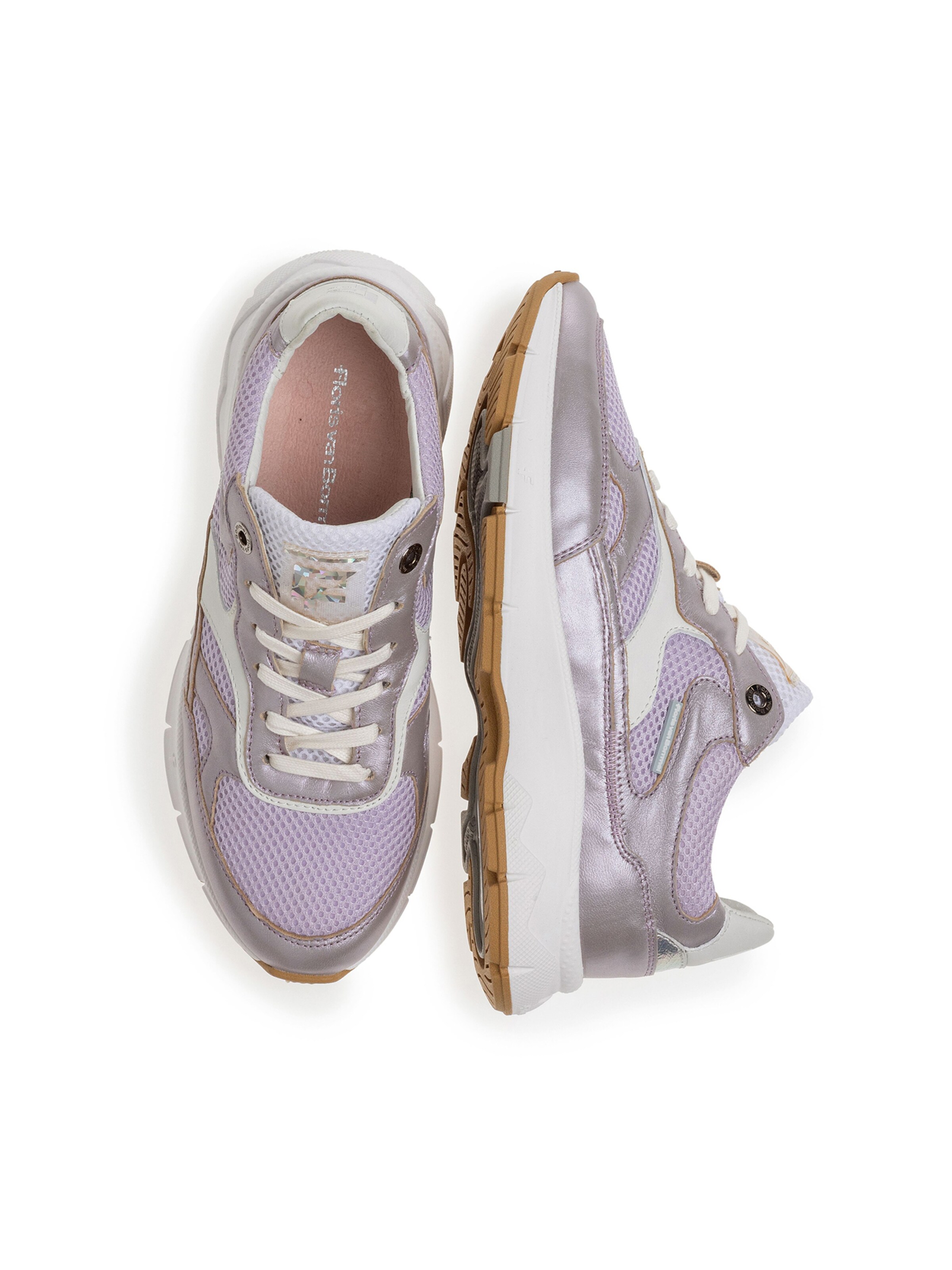 Floris van Bommel Sneakers laag 'Daysi 03' in Lila