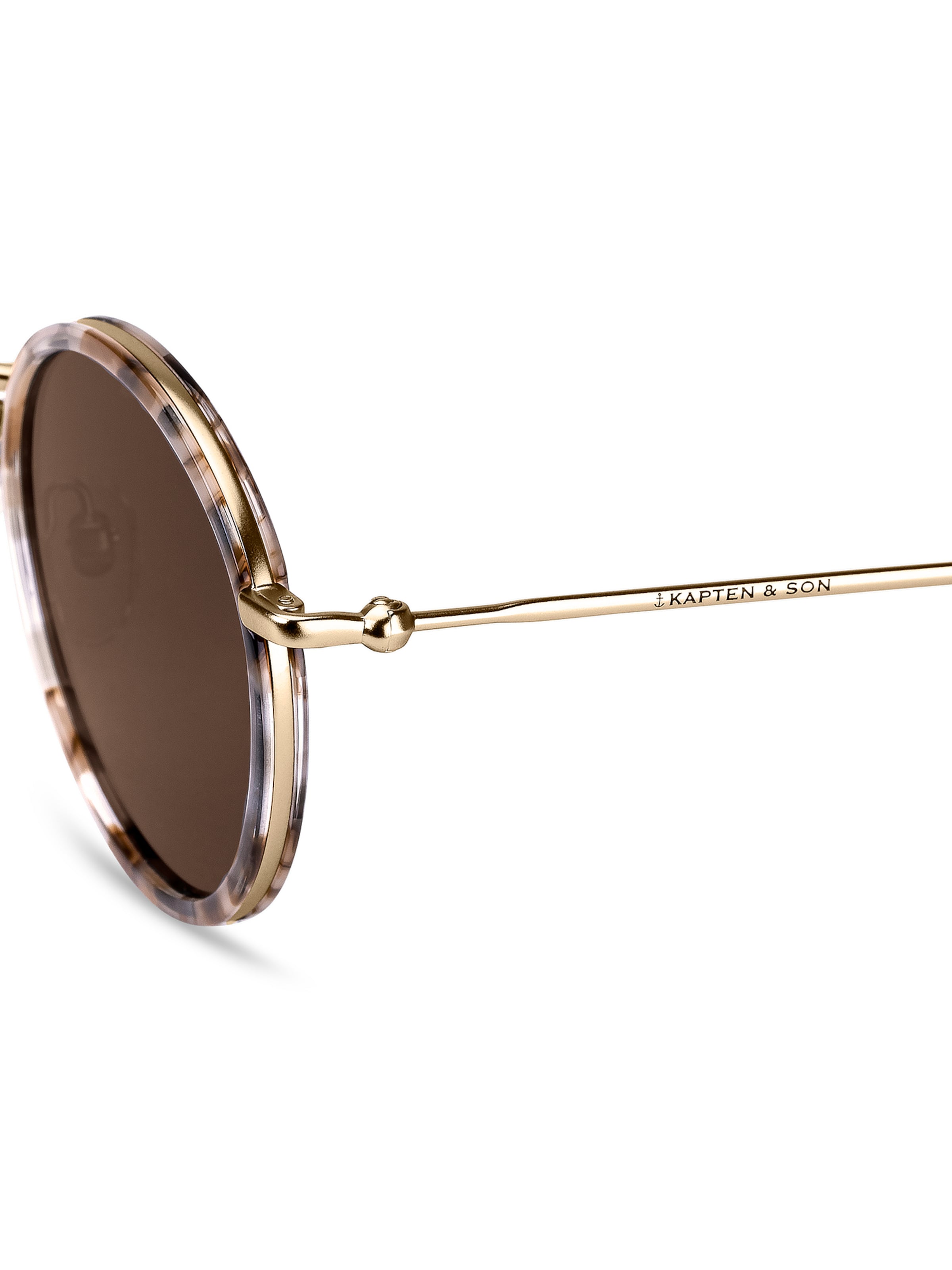 Kapten & Son Sluneční brýle 'Amsterdam Toffee' – hnědá