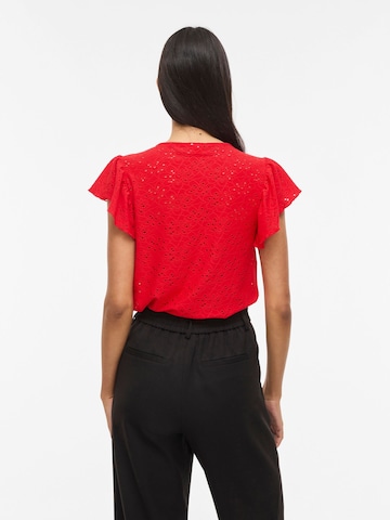 Camicia da donna 'VIKawa' di VILA in rosso