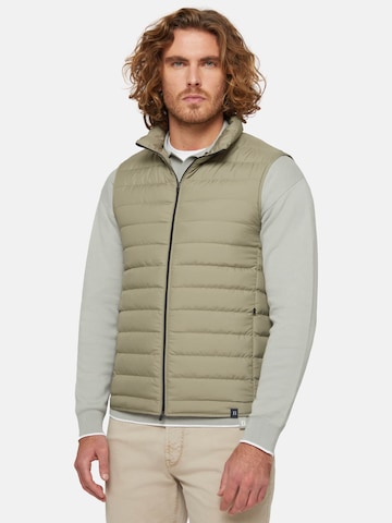 Boggi Milano Vest in Green: front