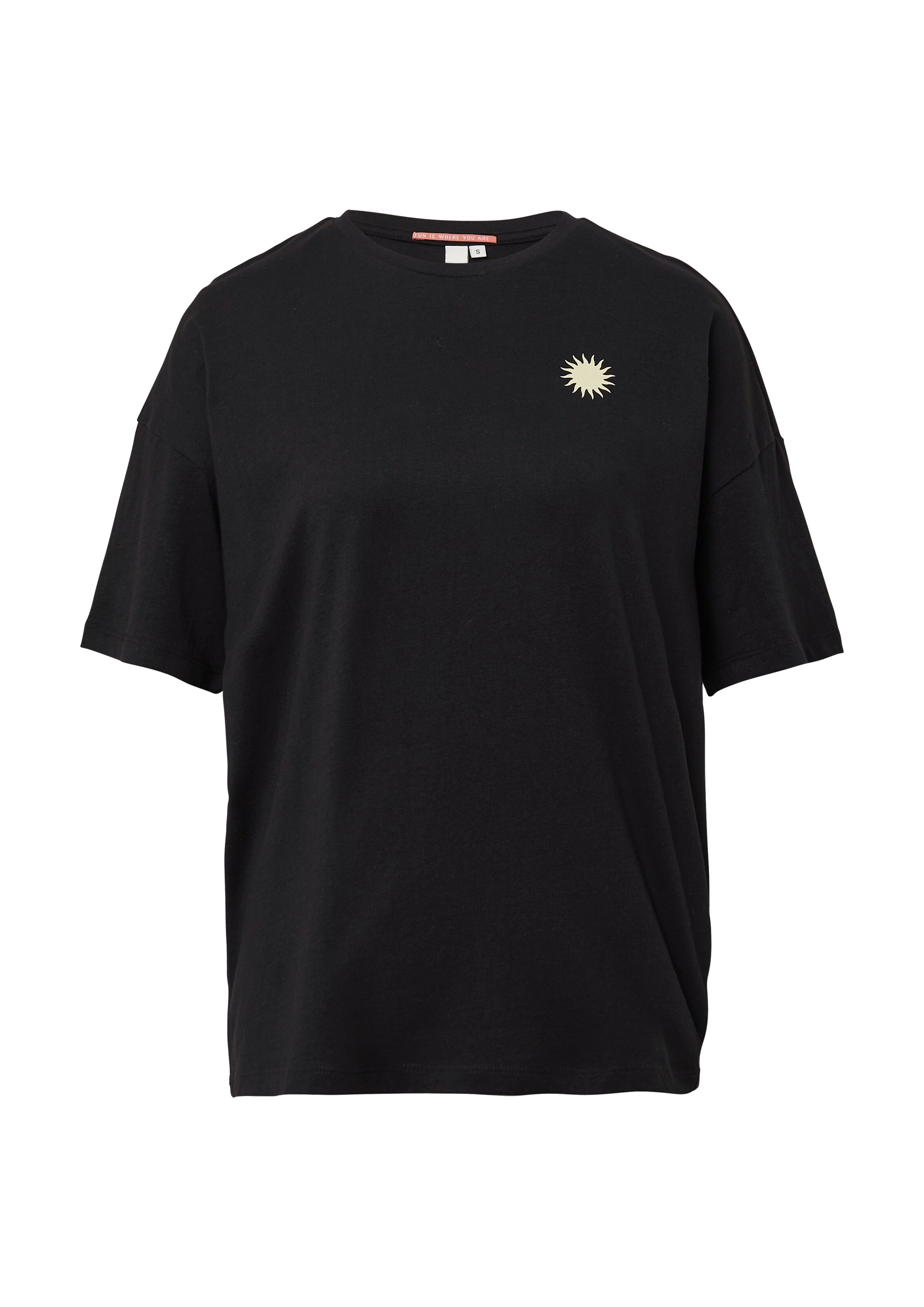 QS Shirt in Black: front