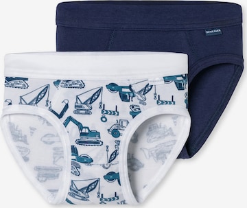 Sous-vêtements SCHIESSER en bleu : devant